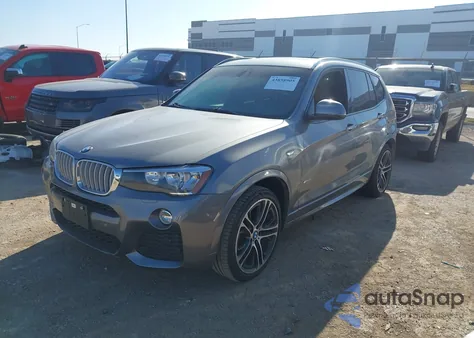 2015 BMW X3 Sdrive28I z USA, uszkodzony, nr VIN 5UXWZ7C54F0M82978